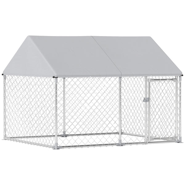 Enclos avec housse imperméable et anti-UV