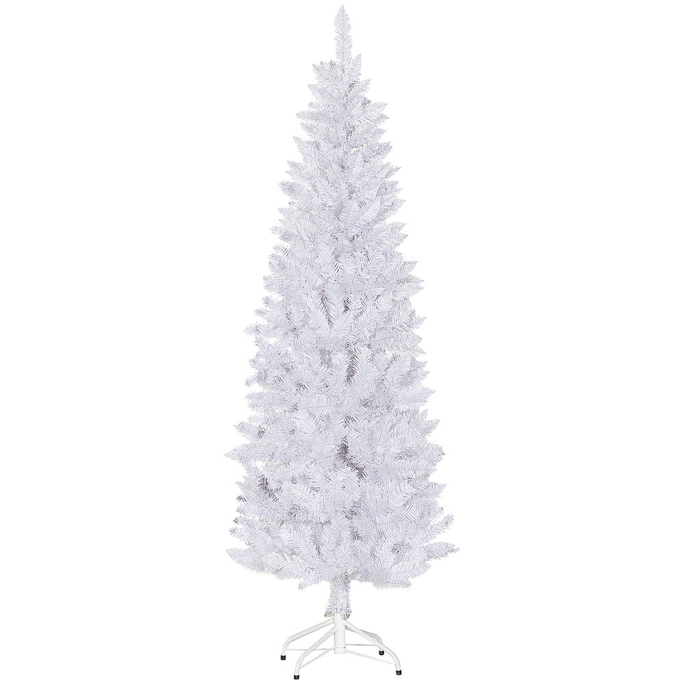 Sapin de Noël artificiel 6 pieds de haut avec 479 branches et base en acier