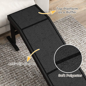 Pet ramp, black