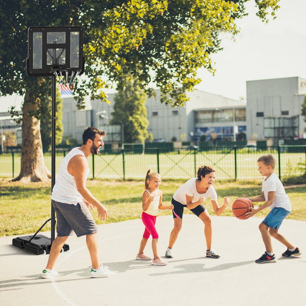 Panier de basket Soozier réglable en hauteur de 1,5 à 3 m