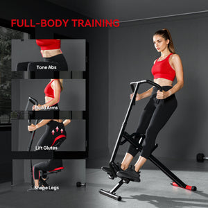 Machine à squat pliable pour entraînement complet avec siège ajustable