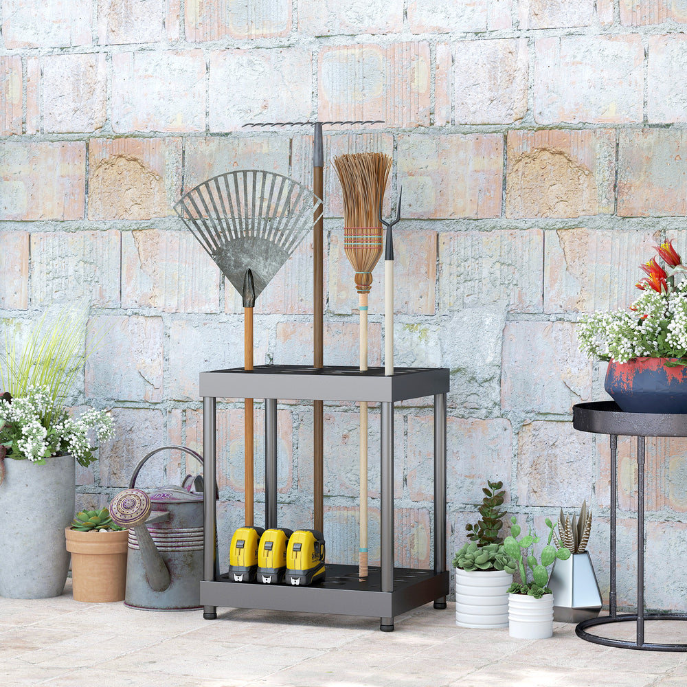 Support de rangement pour outils de jardin