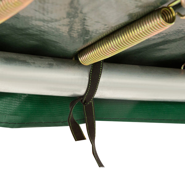 12ft Trampoline Spring Cover, Plastic Trampoline Replacement Pad Gym Bounce Jump Cover EPE Foam Safety Guard Padding Outdoor, Green