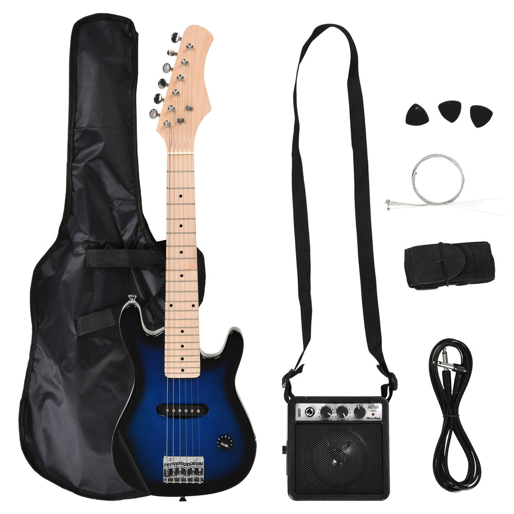 Guitare électrique 30 pouces pour enfant avec amplificateur 5 W