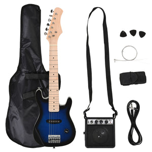 Guitare électrique 30 pouces pour enfant avec amplificateur 5 W