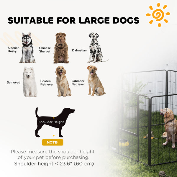 Heavy-Duty Dog Playpen with Door