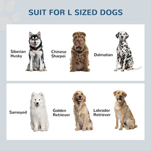 Gamelles surélevées pour chiens avec rangement, blanc