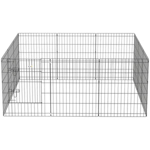 12-Panel Metal Foldable Playpen