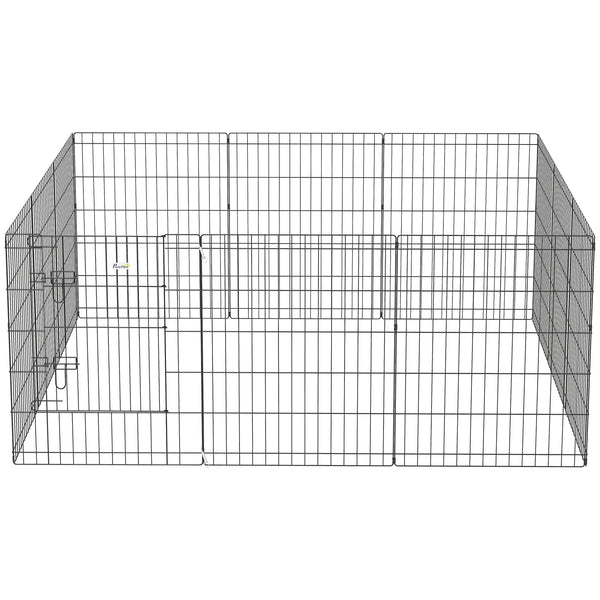 12-Panel Metal Foldable Playpen