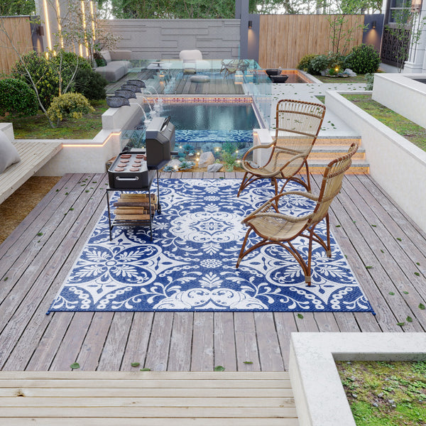 Tapis d'extérieur portable avec sac de transport