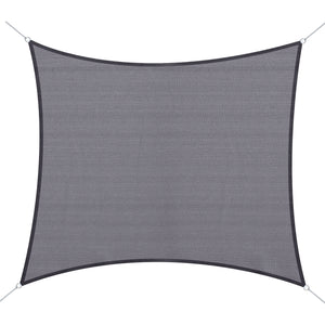 Voile d’ombrage rectangulaire d’extérieur – Protection solaire efficace, gris