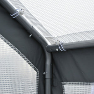 Sturdy garden greenhouse for growing outdoor vegetables