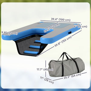 Floating pool ramp