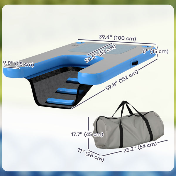 Floating pool ramp