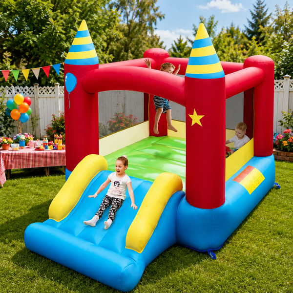 Château gonflable pour enfants  souffleur exclu