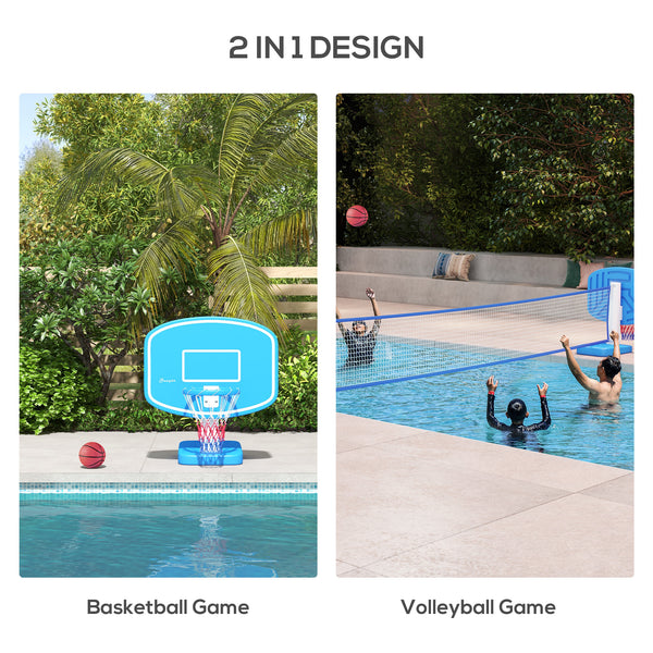 2 Paniers de basket-ball pour piscine