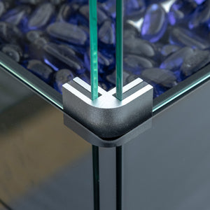 Table foyer au propane 50 000 BTU, noir