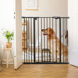Barrière de sécurité pour chien, noire