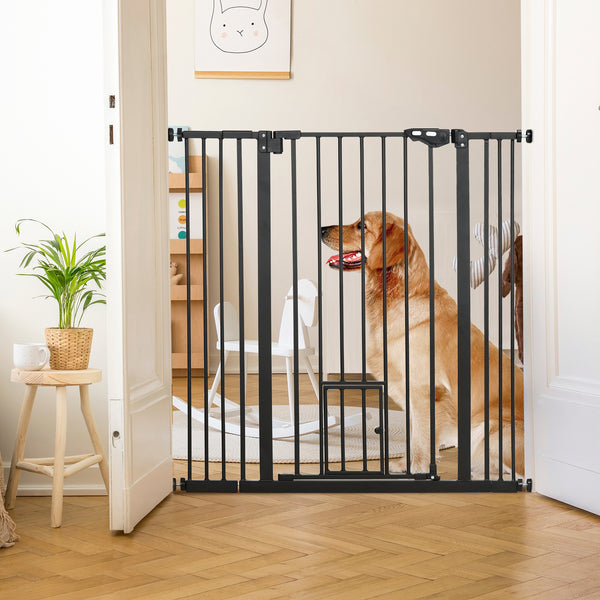 Barrière de sécurité pour chien, noire
