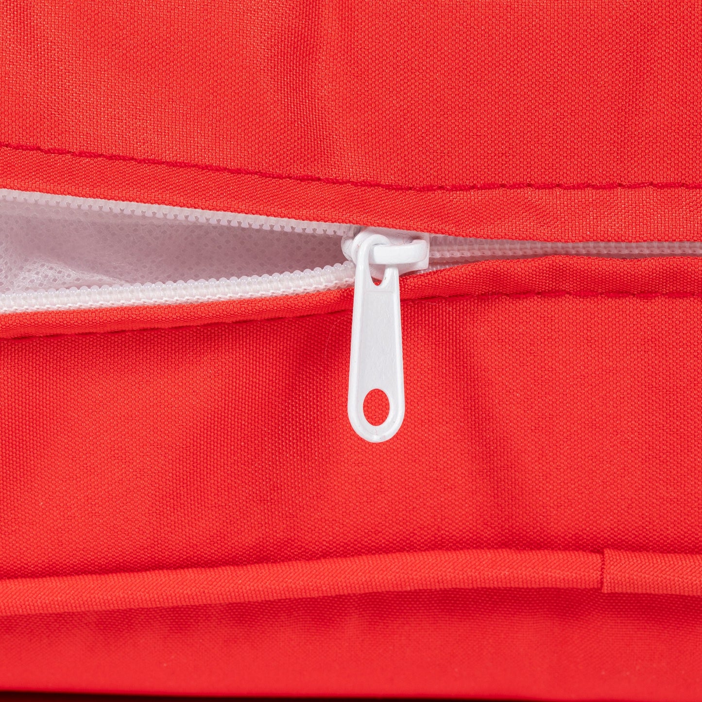 Coussins épais et profonds pour siège d'extérieur avec coussin de dossier, rouge