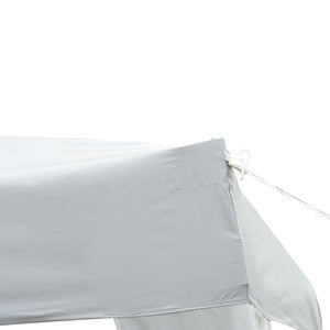 10 x 10 Folding Gazebo with Carry Bag, White