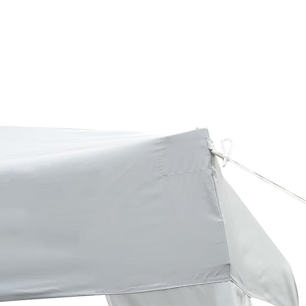 10 x 10 Folding Gazebo with Carry Bag, White