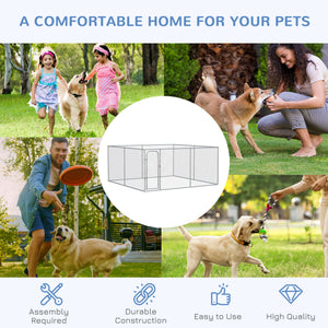 Galvanized Steel Frame Dog Park