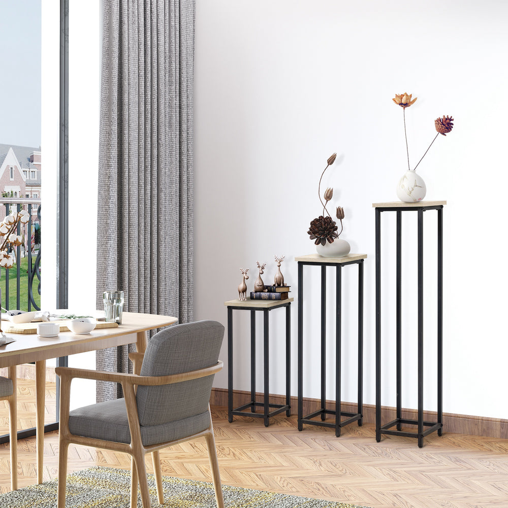 Set of 3 plant stands