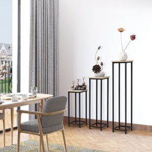 Set of 3 plant stands