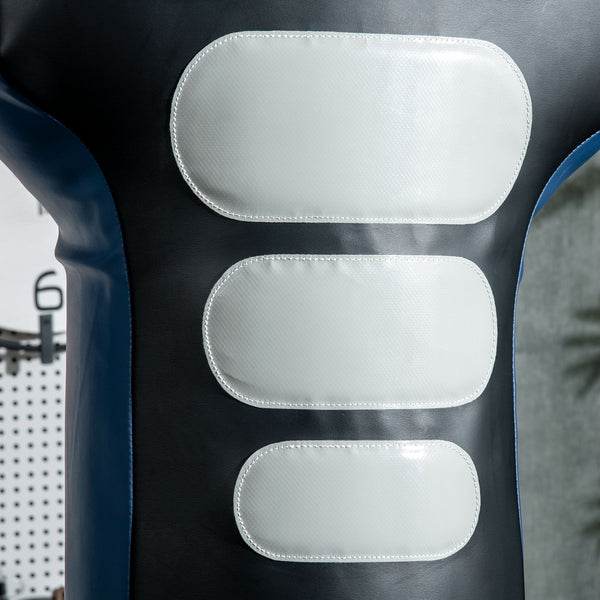 Sac de frappe autoportant, réglable en hauteur avec base remplissable, enveloppé de polyuréthane
