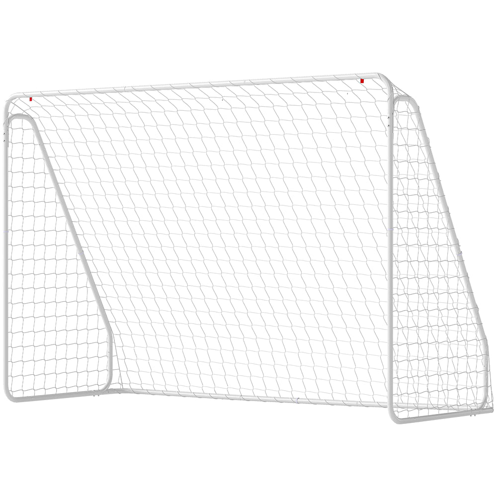 But de soccer de 3 x 1,2 m, blanc