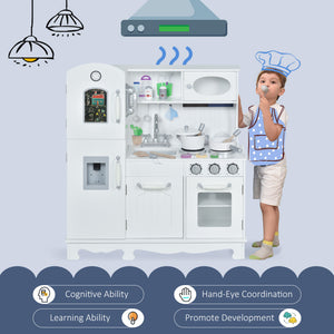 Grand ensemble de cuisine pour enfants avec téléphone et distributeur d'eau