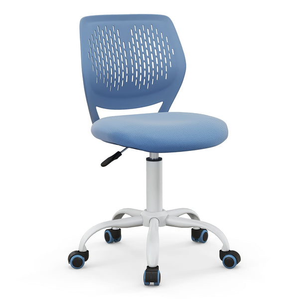 Chaise d'étude ergonomique pour enfants avec hauteur réglable - Bleu