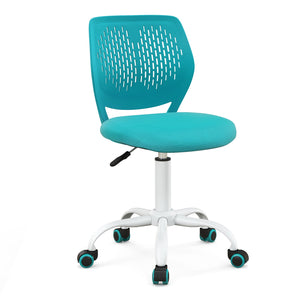 Chaise d'étude ergonomique pour enfants avec hauteur réglable - Turquoise