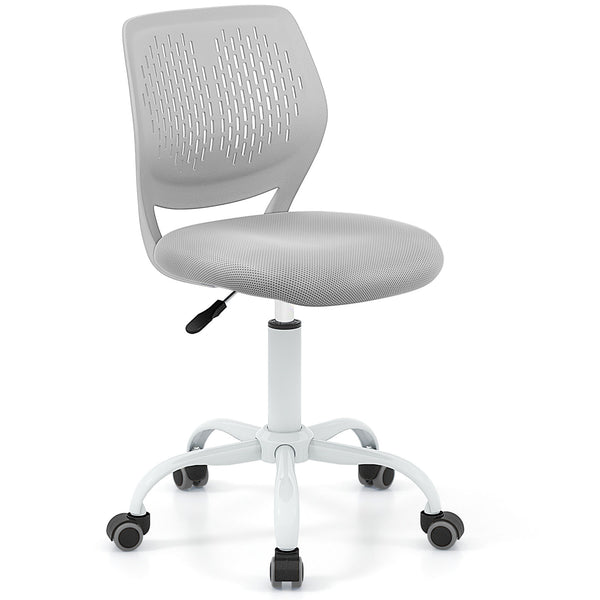 Chaise d'étude ergonomique pour enfants avec hauteur réglable - Gris