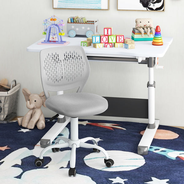 Chaise d'étude ergonomique pour enfants avec hauteur réglable