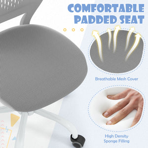 Chaise d'étude ergonomique pour enfants avec hauteur réglable
