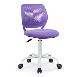 Chaise d'étude ergonomique pour enfants avec hauteur réglable - Violet