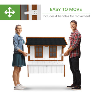 47" Wooden Chicken Coop