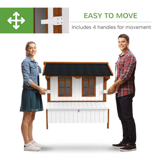 47" Wooden Chicken Coop