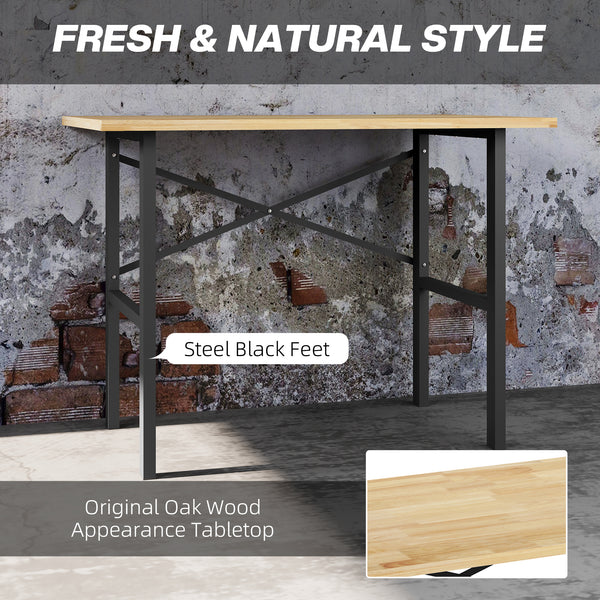 Établi avec plateau en chêne