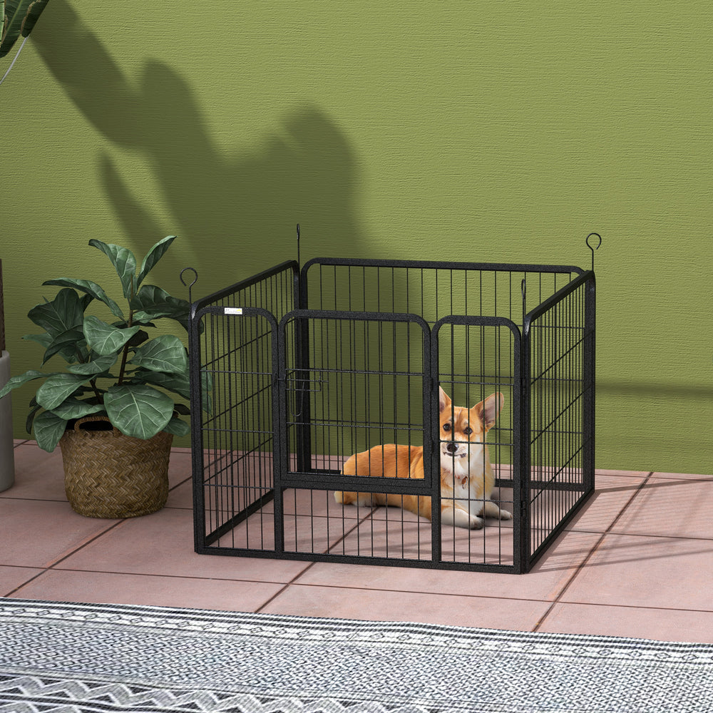 Metal Dog Playpen with Gate