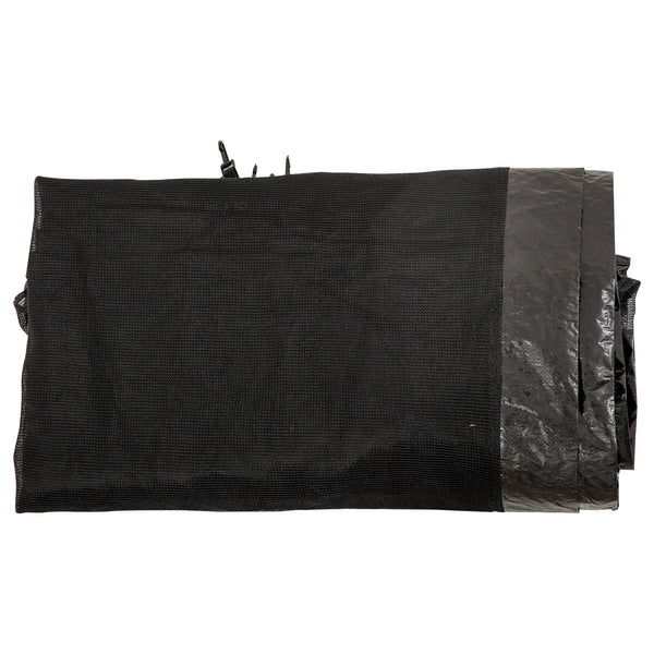 Soozier 14 FT Trampoline Net Enclosure Trampolining Bounce Safety Accessories w/ 8 Poles Net Enclosure Only, Black