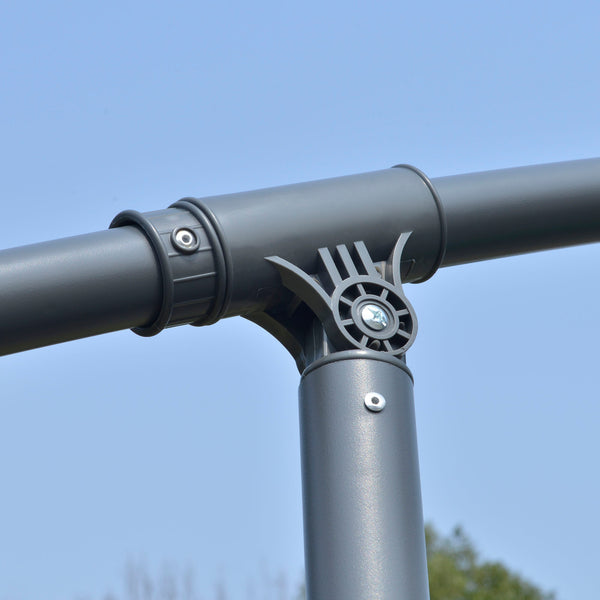 Parasol déporté de 10 pieds, vert