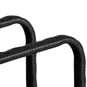 Rangement roulant pour piscine, marron