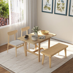 Table de cuisine à abattants de style campagnard pour petits espaces