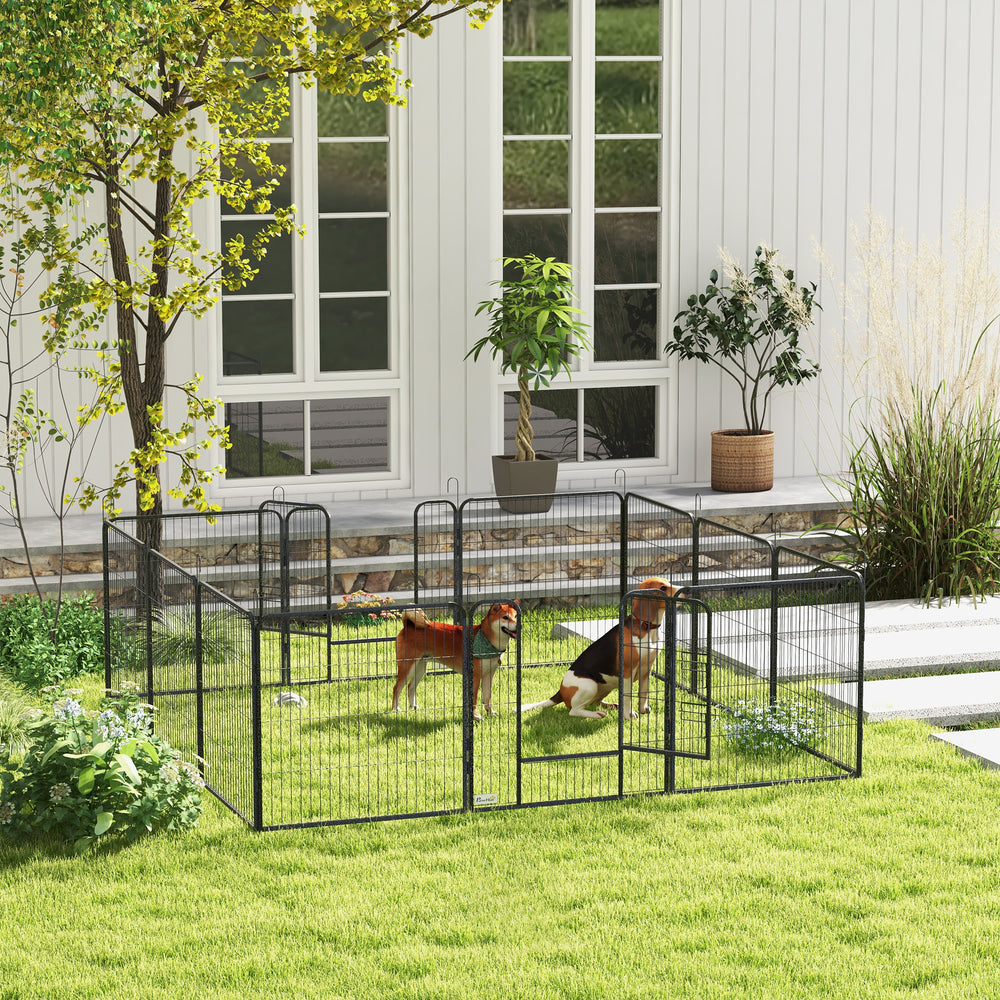 Dog park with gate and 12 panels