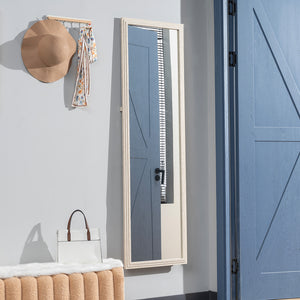 Miroir pleine longueur, blanc