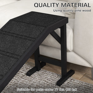 Pet ramp, black