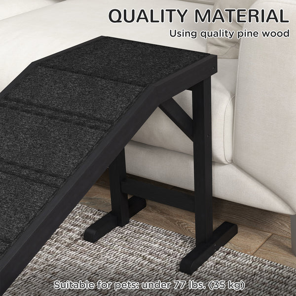 Pet ramp, black